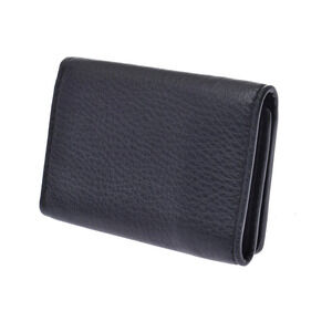 Balenciaga Black Wallet fold Tri Paper Leather